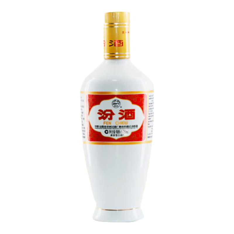 Plus會(huì)員：汾酒 出口白瓷 清香型白酒 53度 750ml 單瓶裝 +湊單 90.85元（需領(lǐng)券）