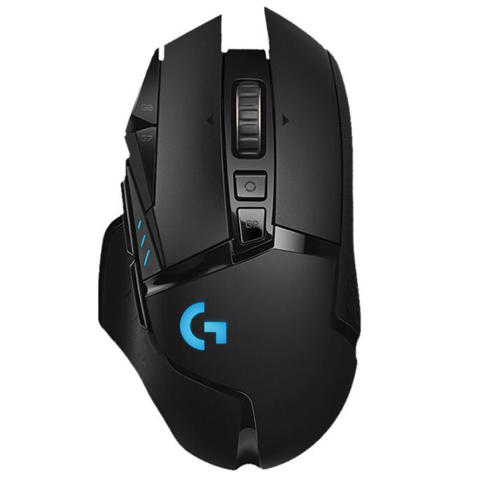 羅技 logitech G502 2.4G LIGHTSPEED 無線鼠標 25600DPI RGB 黑色 376.76元