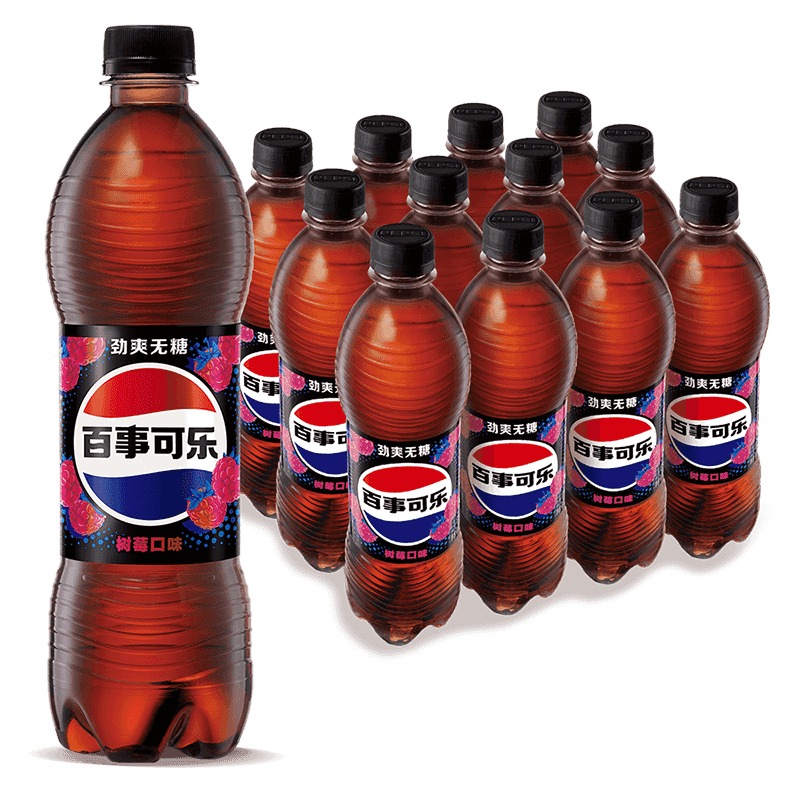 百事可樂無糖Pepsi碳酸飲料500ml*12 24.26元