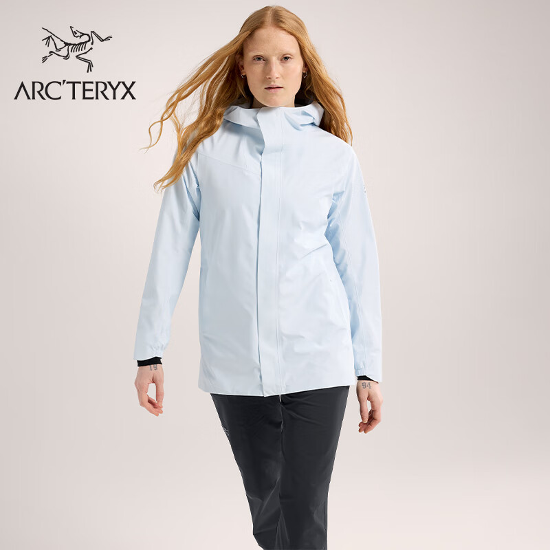 ARC\'TERYX 始祖鸟 ARC’TERYX始祖鸟 SOLANO HOODY 防风 女子 软壳夹克 Daybreak/破晓蓝 S 3000元