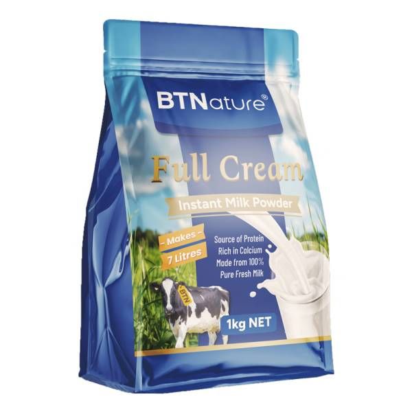 BTNature 藍(lán)胖子奶粉高鈣蛋白無蔗糖 禮盒裝送禮 1kg*2 券后97元