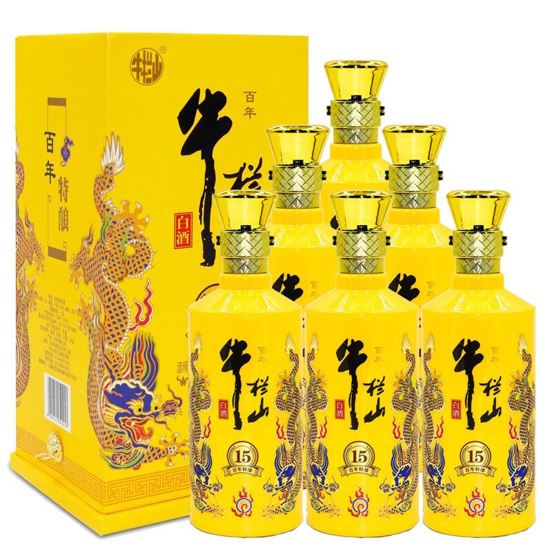牛栏山 百年特酿15 42%vol 浓香型白酒 500ml*6瓶 券后502.72元