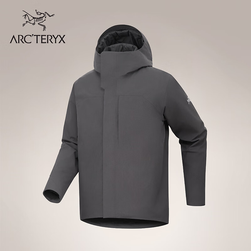 ARC'TERYX 始祖鸟 THERME INSULATED JACKET GORE-TEX 防水 男子 保暖棉服 GRAPHITE/灰黑色 XL 7000元