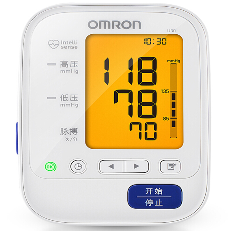 国家补贴、限地区：欧姆龙 OMRON U30 上臂式血压计 券后188.3元