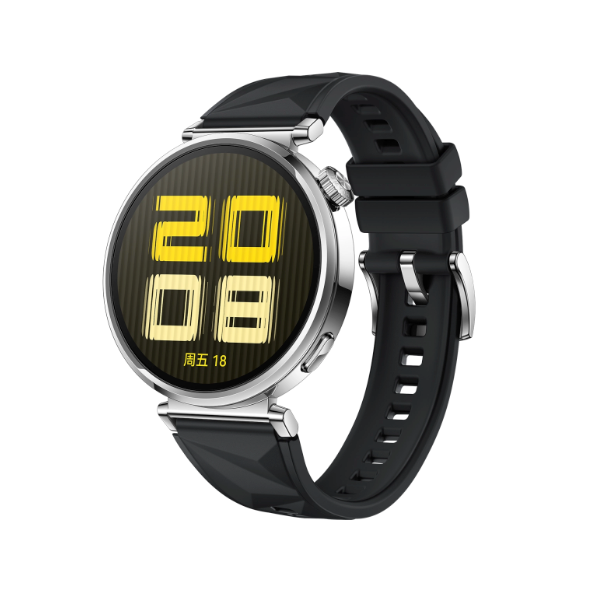 華為 HUAWEI 學(xué)生會(huì)員 HUAWEI 華為 WATCH GT5 智能手表 41mm 魅影黑 氟橡膠表帶 1094.8元