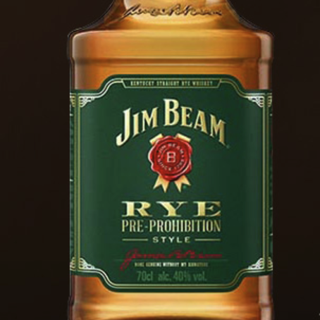 金宾 JIM BEAM 美国 黑麦波本威士忌 40%vol 700ml 券后63元