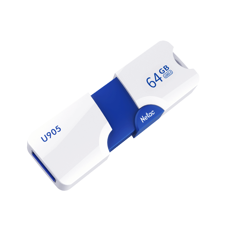 PLUS會員：朗科 U905 USB 3.0 U盤 白色 64GB USB 23.78元（概率劵后18.78）