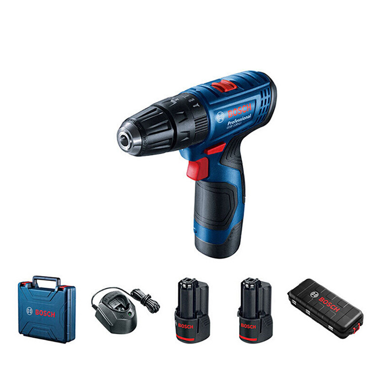 博世 BOSCH GSB 120-LI 三合一沖擊鉆 雙電版 配小黑盒套裝 549元