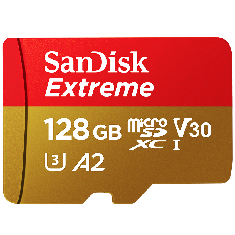 PLUS会员：SanDisk Extreme 至尊极速移动系列 MicroSD存储卡 128GB（U3、V30、A2） 79.45元（需领券）