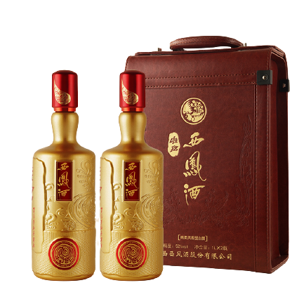 限移動端、京東百億補(bǔ)貼：西鳳酒 唯炫 52%vol 鳳香型白酒 1000ml*2瓶 禮盒裝 391元