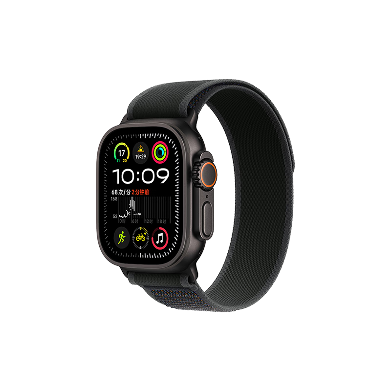 PLUS會員：蘋果 Apple Watch Ultra2 智能手表 GPS+蜂窩版 49mm 鈦金屬黑色表殼 5466.51元包郵