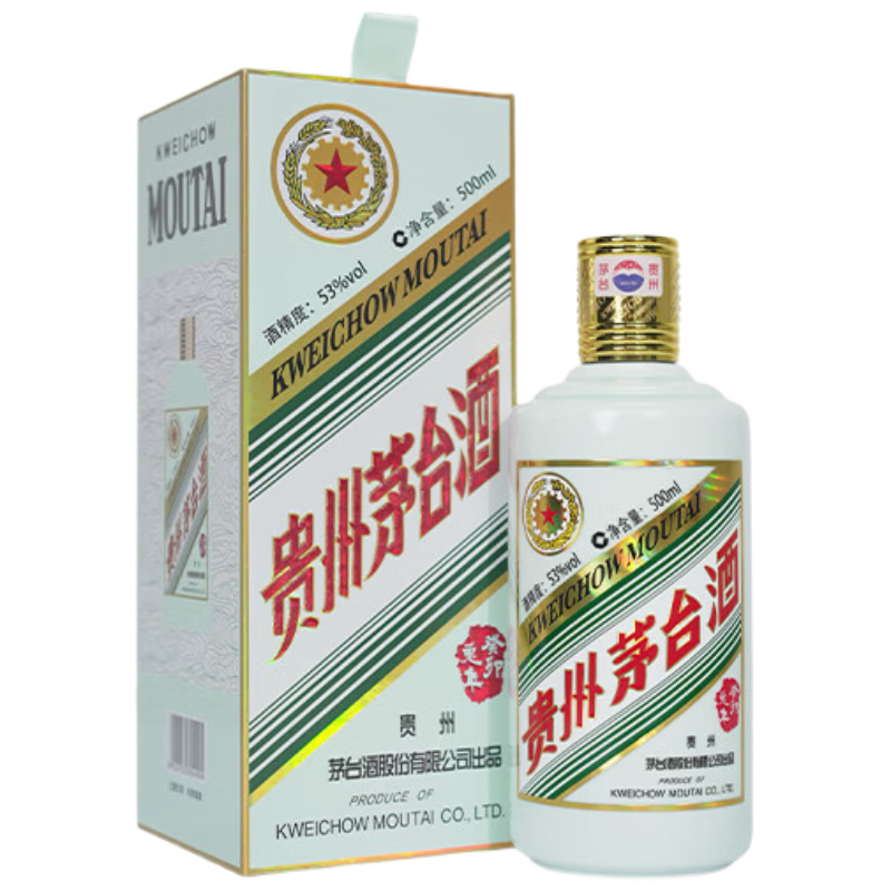 plus會員：茅臺（MOUTAI）生肖紀(jì)念 癸卯兔年 醬香型白酒 53度 500ml 單瓶裝 2761.01元（需首購禮金）