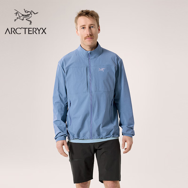 ARC’TERYX 始祖鸟 GAMMA LIGHTWEIGHT JACKET 防风男子软壳夹克 琢石蓝 M 2200元包邮