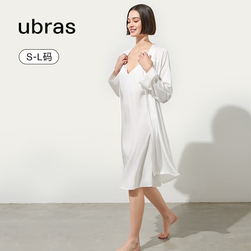 Ubras 蕾絲吊帶睡裙套裝 138元