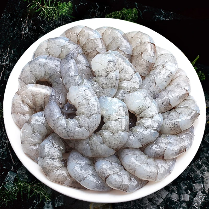 鲜驰 虾仁 即食 新鲜特大 去虾线 冷冻虾仁 青虾仁 产地青岛 单冻大号 4斤净重 单只5-6cm 72元包邮(需领券)