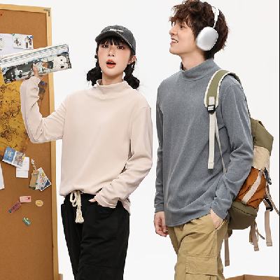 真维斯 双面德绒半高领打底衫*3件 69元包邮（需拍3件，合23元/件）