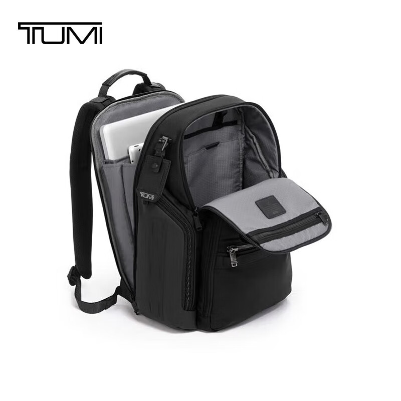 TUMI 途明 ALPHA BRAVO系列 男士商务旅行双肩包 0232789D 3840元