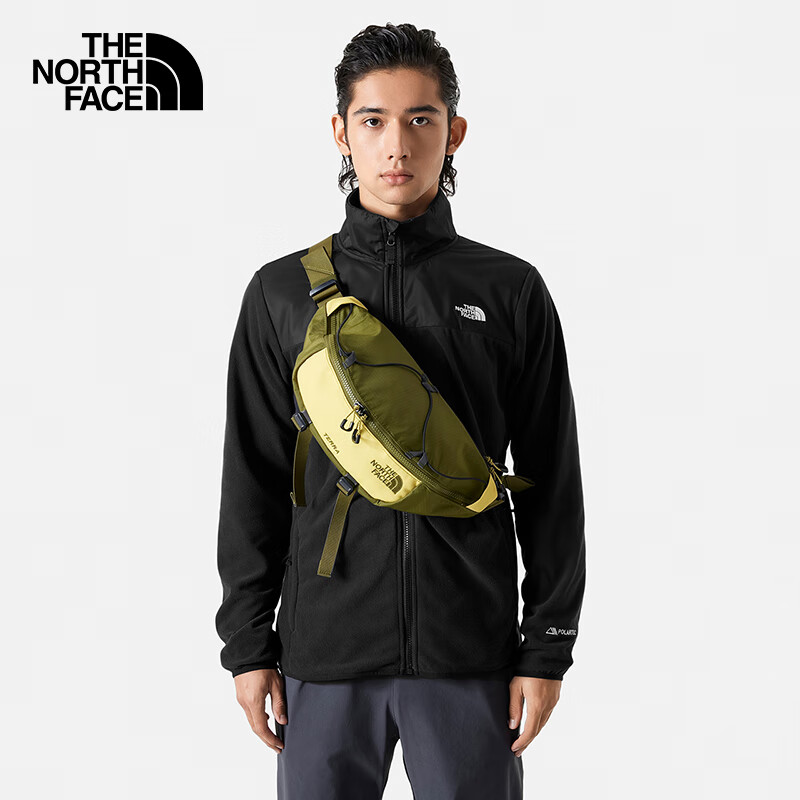 THE NORTH FACE 北面 抓绒衣男摇粒绒上衣冲锋衣内胆户外舒适保暖外套24秋季|83OS JK3/黑色 M/170 ￥368