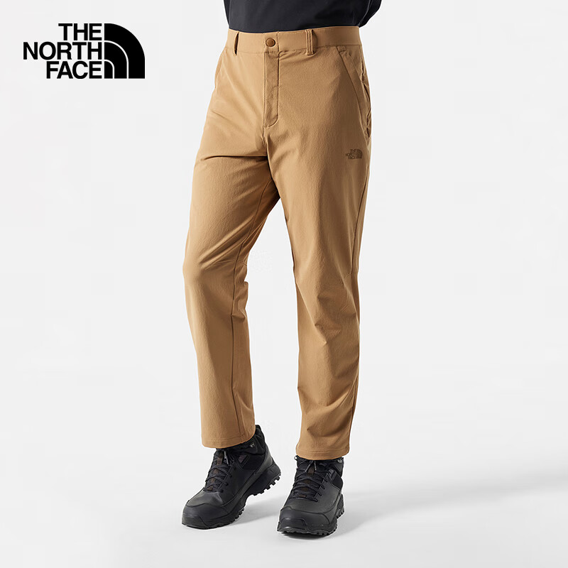 THE NORTH FACE 北面 休闲裤男户外舒适徒步运动裤83OP 棕色/I0J 32 199.5元