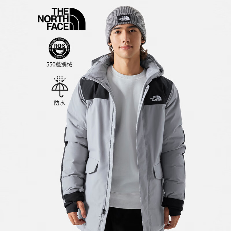 THE NORTH FACE 北面 鵝絨羽絨服男戶外防水保暖4U81 ￥1349