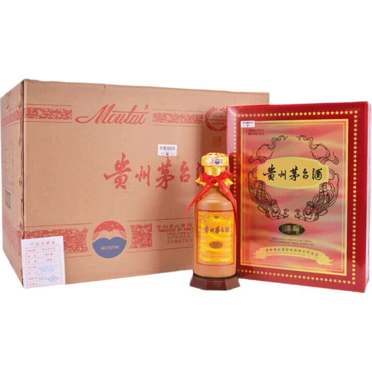 plus會員、京東百億補(bǔ)貼：茅臺（MOUTAI） 貴州茅臺酒15年 53度 500ml 整箱裝 31401.81元