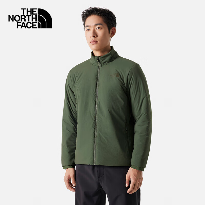 20日20点开始：The North Face 北面 棉服男 户外防风保暖立领夹棉外套5B2M 绿色/NYC S 449元包邮 （需用券）