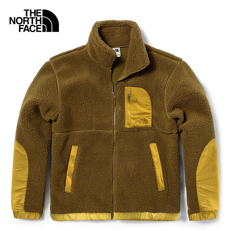 The North Face 北面 抓絨外套情侶款戶外保暖厚抓絨衣89YW  612元（需領(lǐng)券）