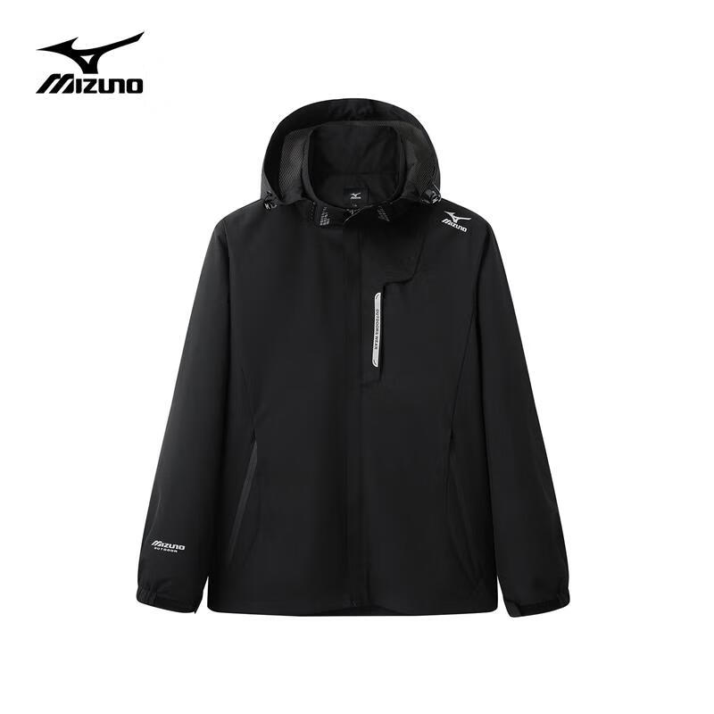 plus會員:美津濃（MIZUNO）戶外休閑夾克外套RTA2CC3103 216.01元（需領券）