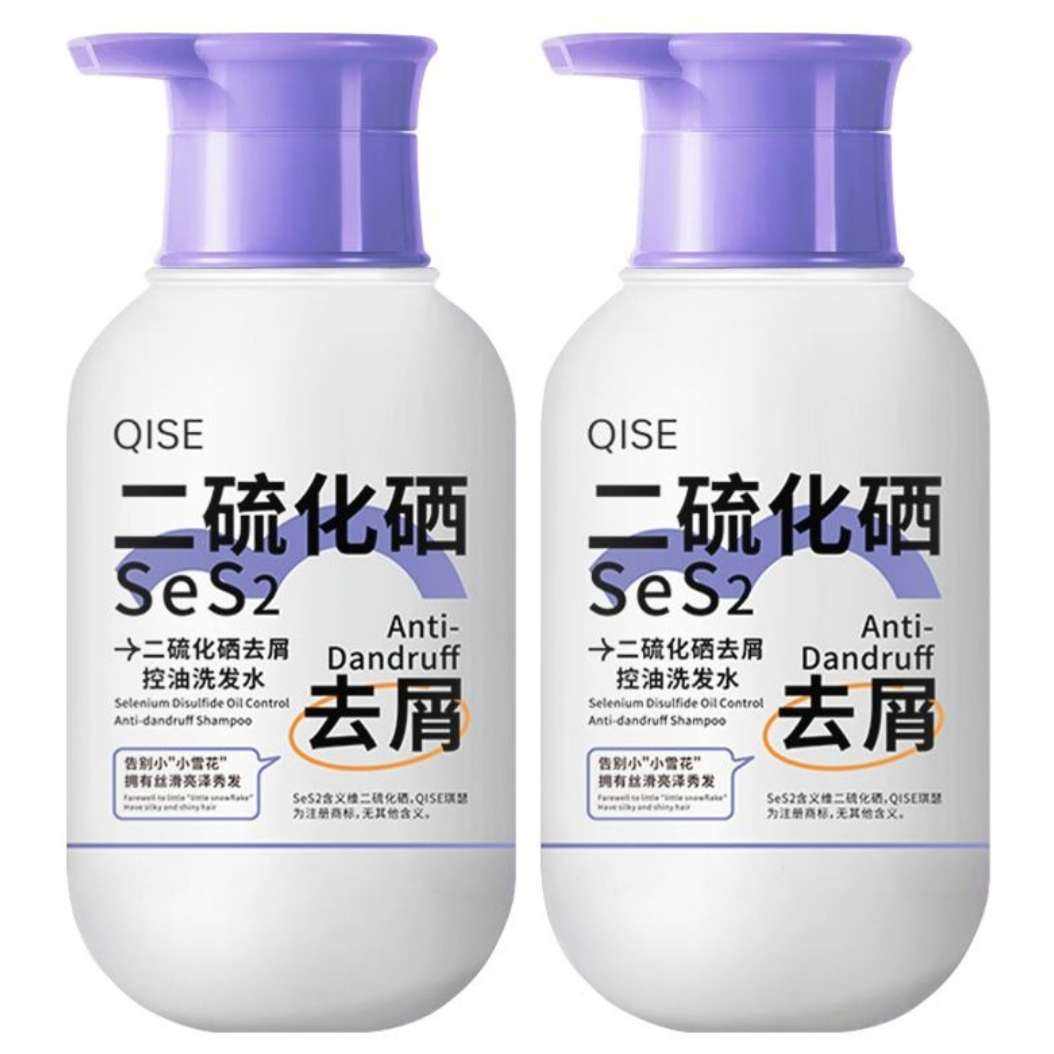 QISE 二硫化硒去屑控油洗發(fā)液 350ml  8.9元（需領(lǐng)券）