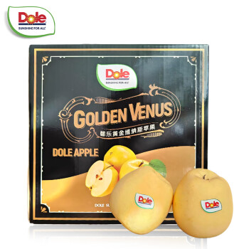 Dole 山東黃金維納斯蘋果3斤 單果150g+ 生鮮水果 源頭直發(fā)