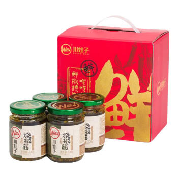 移動(dòng)端、京東百億補(bǔ)貼：川娃子 燒椒醬 230g*4瓶