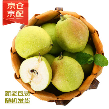 京觅 库尔勒香梨 一级 单果100g-120g 5kg 礼盒装