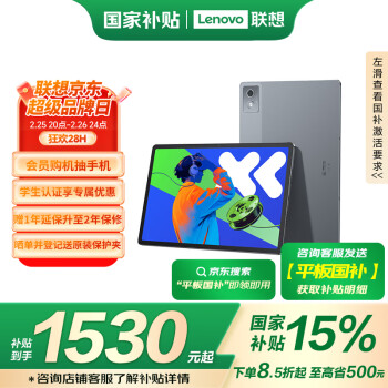 聯(lián)想 Lenovo 小新Pad Pro 12.7 2025款 平板電腦（2.9K、天璣8300、8GB、256GB、WiFi版、大象灰）