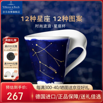 德國(guó)唯寶 星座杯 陶瓷杯 300ml 雙子座