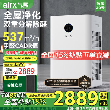 airx KJ650G-A10 家用空氣凈化器