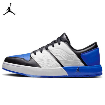 Jordan 耐克NIKE籃球鞋男喬丹JORDAN NU RETRO1運(yùn)動(dòng)鞋DV5141-401藍(lán)黑43