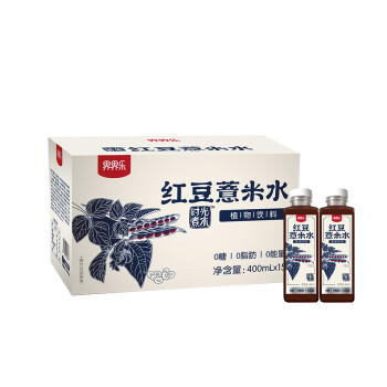 Jelley Brown 界界樂 紅豆薏米飲料 400ml*15瓶