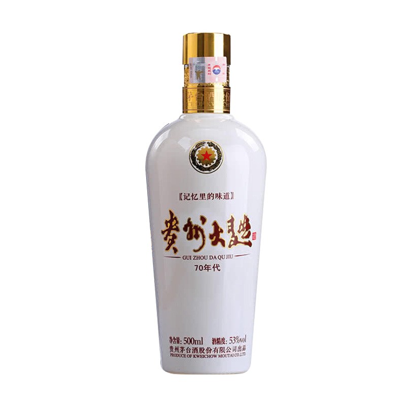 茅臺(tái) MOUTAI 貴州大曲酒 53度 醬香型白酒 500ml*6瓶 1353.13元