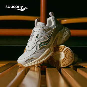 索康尼 saucony 2K騎士復(fù)古休閑鞋男女千禧老爹鞋經(jīng)典運(yùn)動(dòng)鞋白灰綠36