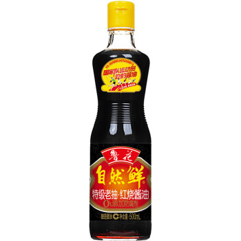 魯花 自然鮮 紅燒醬油 500ml