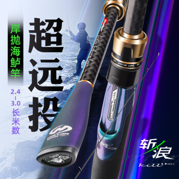 哈斯达 HISTAR 斩浪岸抛路亚竿远投海鲈路亚竿 超远投多水域