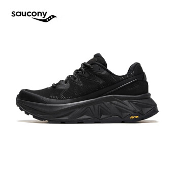 索康尼 saucony TRIGON ULTRA男女减震跑鞋舒适百搭休闲通勤鞋 黑 42