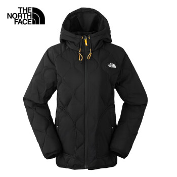 THE NORTH FACE 北面 羽絨服女戶外防潑600蓬鵝絨填充連帽 83SO 4H0 XL