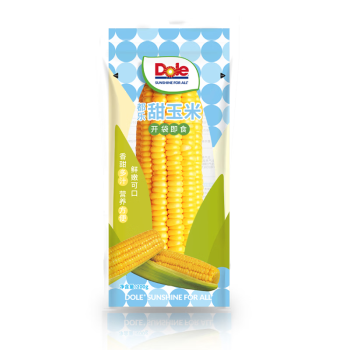 Dole 即食甜玉米棒6根2.4斤裝 單根200g