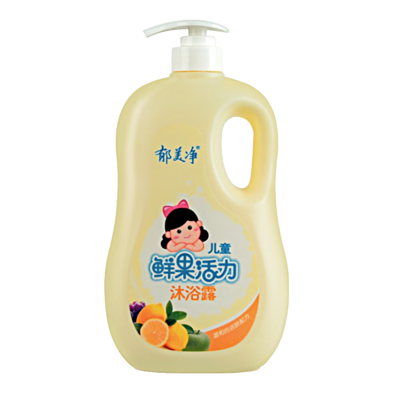 PLUS會(huì)員：郁美凈 兒童鮮果活力沐浴露1000g 36.91元（需領(lǐng)券）