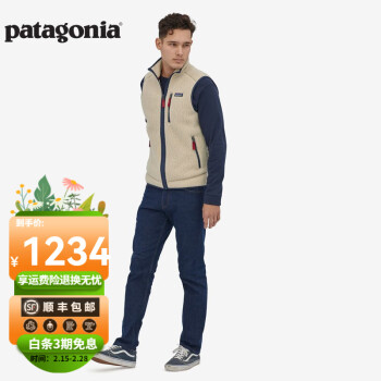 Patagonia 巴塔哥尼亚 Retro Pile Vest 男士抓绒背心 22821