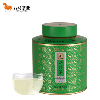 八馬茶業(yè) 新茶 特級明前龍井 浙江原產(chǎn) 綠茶春茶 茶葉罐裝50g