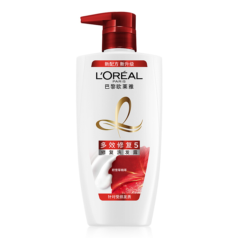 L\'OREAL PARIS L\'OREAL PARIS 巴黎歐萊雅 多效修復(fù)洗發(fā)露 500ml 26.16元