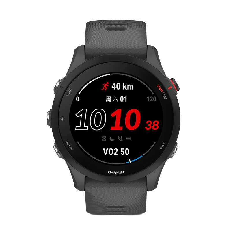 PLUS：佳明（GARMIN）Forerunner255神秘灰 1623.2元