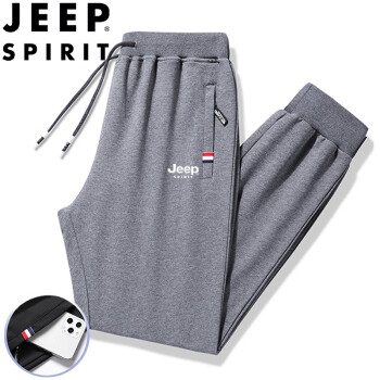 JEEP SPIRIT 吉普中青年男款運動褲100066406563